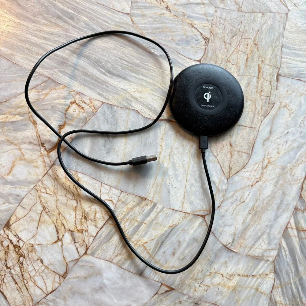 Photive PHWC10‎ Black Fast Wireless Charger Qi Certified